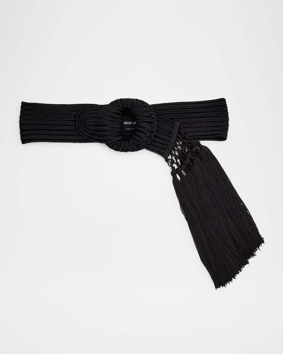 Woven Tassel Belt